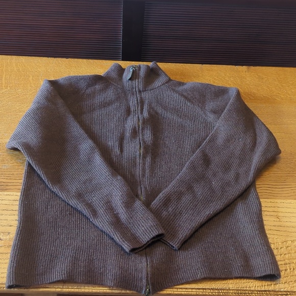 Merino wool double zip sweater - Picture 2 of 6